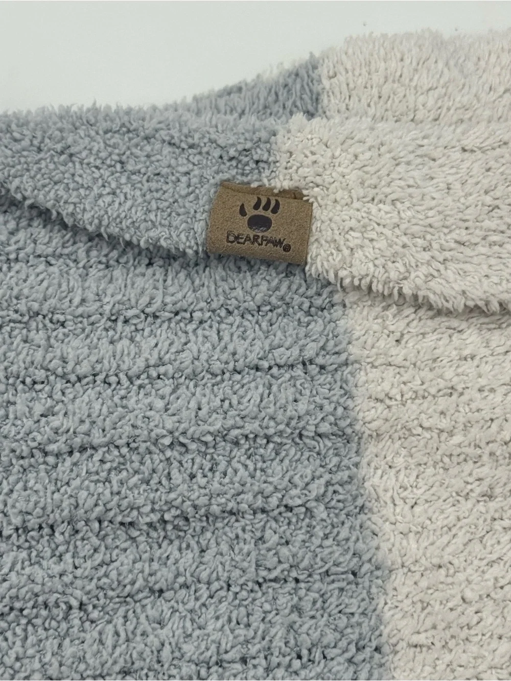 Bearpaw  Ultra Plush 100% Polyester Baby Swaddle Blanket